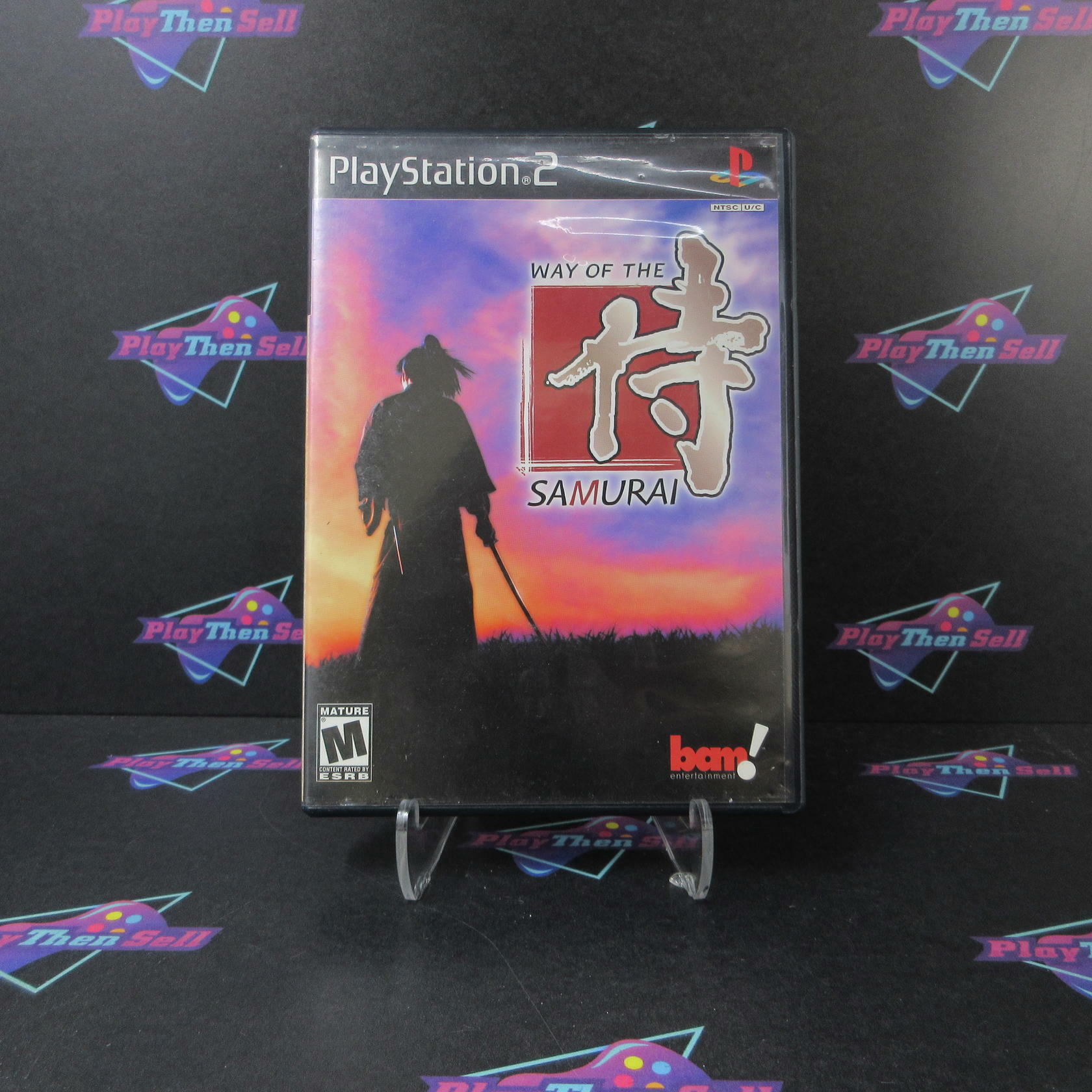 Way of the Samurai PS2 PlayStation 2 AD/NM - Very Good