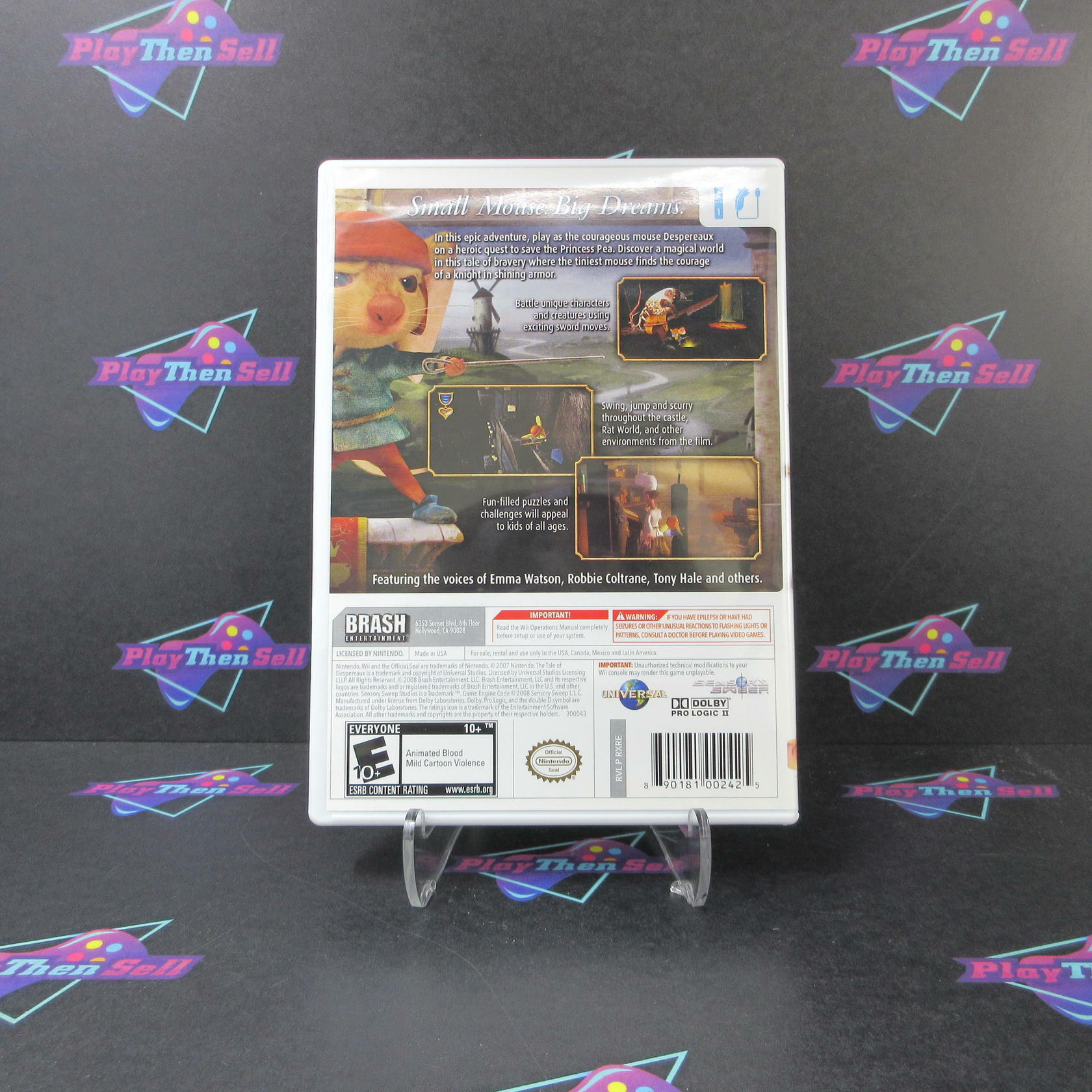 The Tale of Despereaux Nintendo Wii - Like New