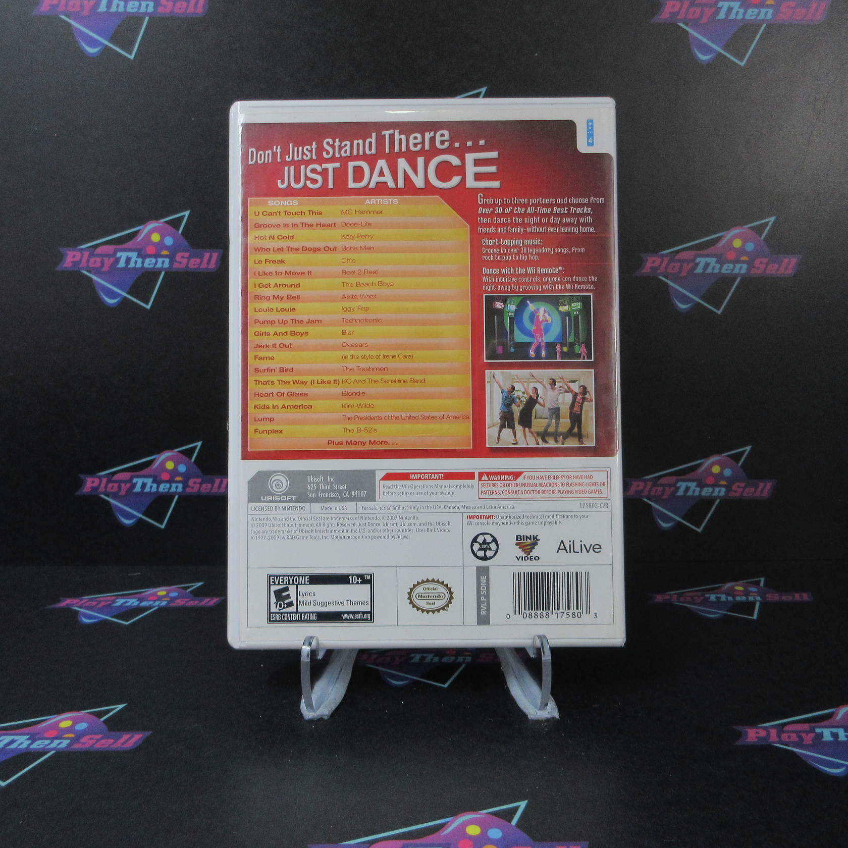 Just Dance Nintendo Wii AD Complete CIB - Very Good