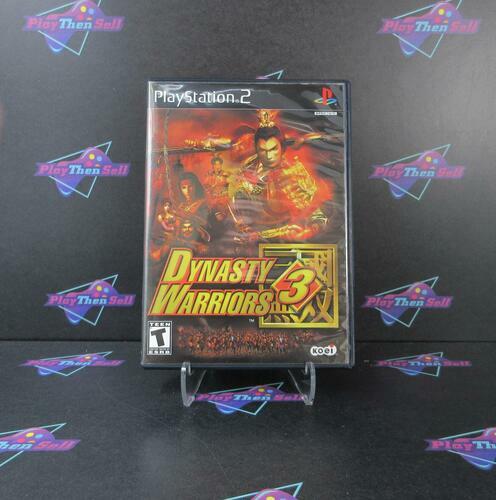Dynasty Warriors 3 PS2 PlayStation 2 MD Complete CIB - Very Good
