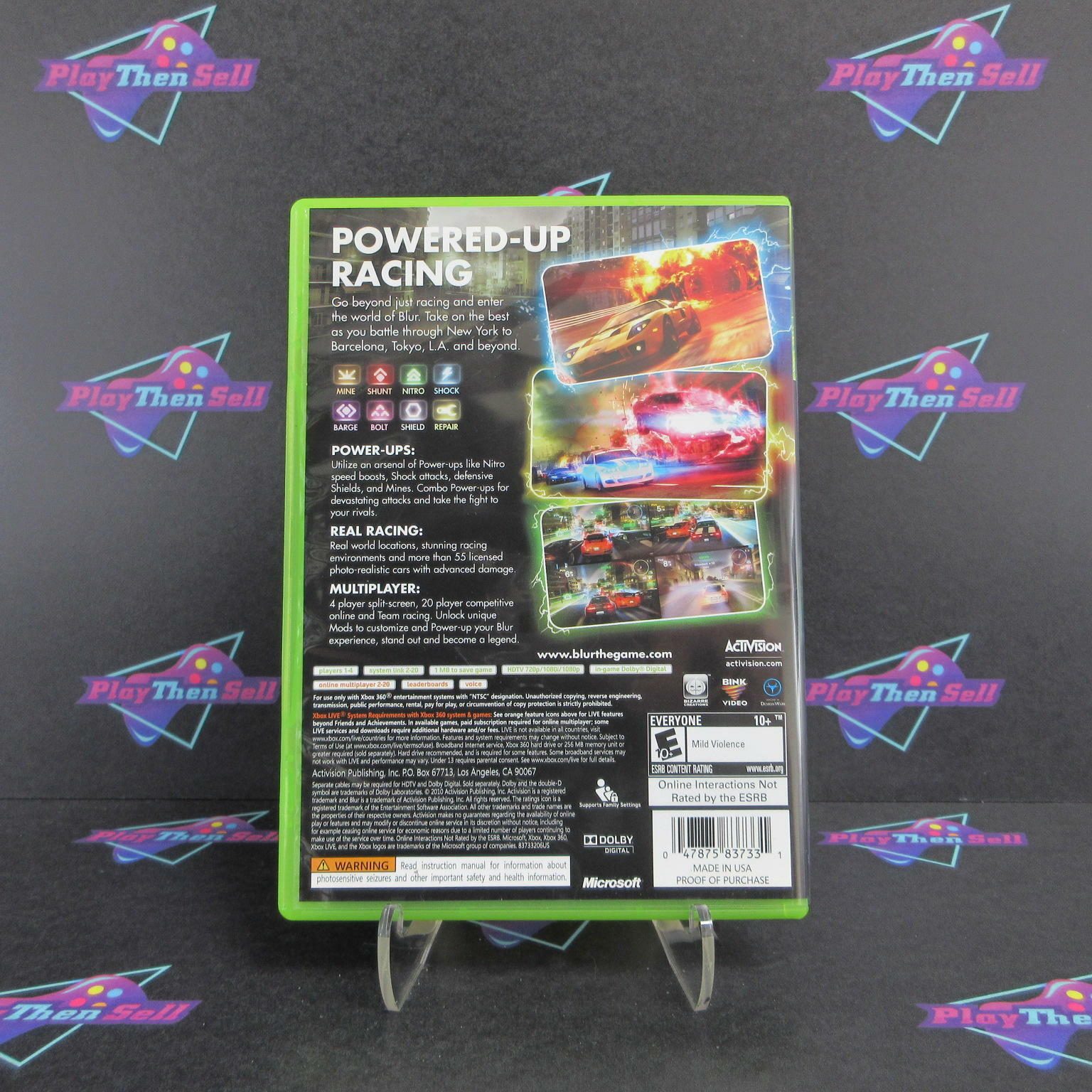 Blur - Xbox 360 - Like New