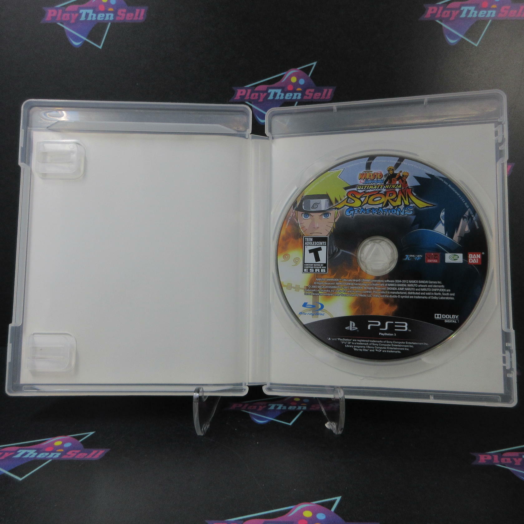 Naruto Shippuden Ultimate Ninja Storm Generations PS3 AD/NM - Very Good