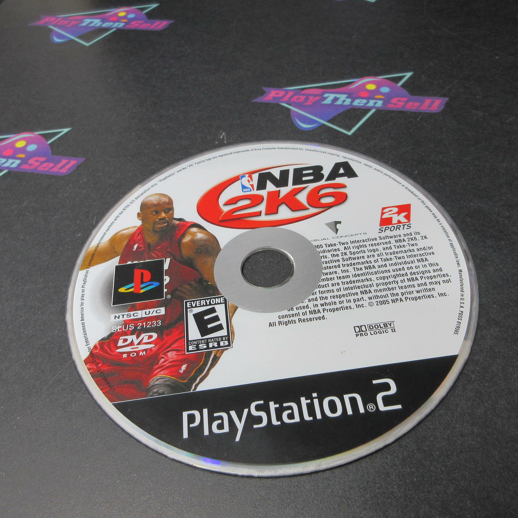 NBA 2K6 PS2 PlayStation 2 DD Complete CIB - Very Good