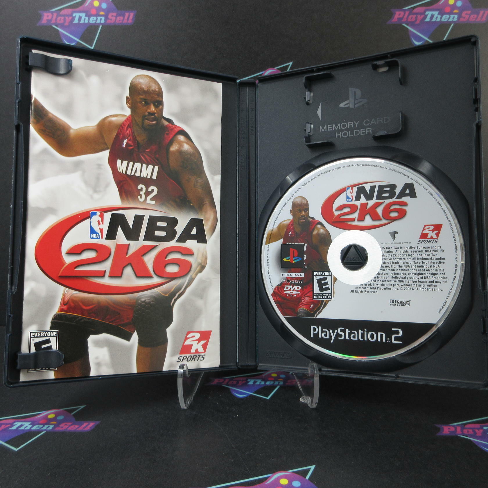 NBA 2K6 PS2 PlayStation 2 DD Complete CIB - Very Good