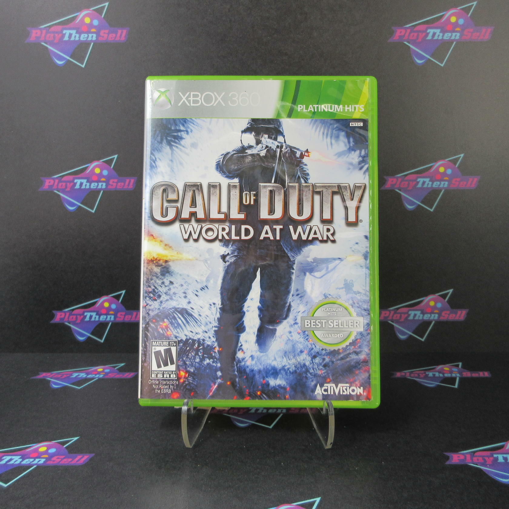 Call of Duty World at War Xbox 360 Platinum Hits - Like New