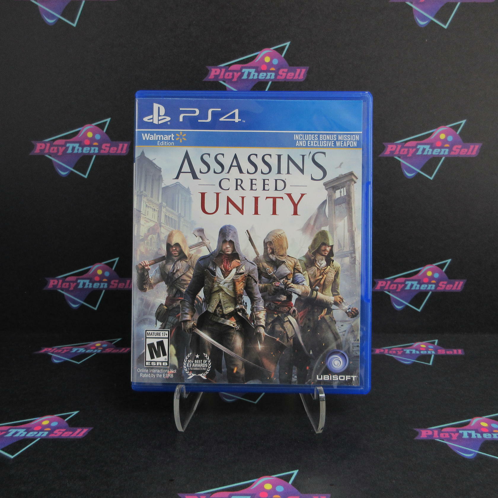 Assassin's Creed Unity Walmart Ed PS4 PlayStation 4 - Like New