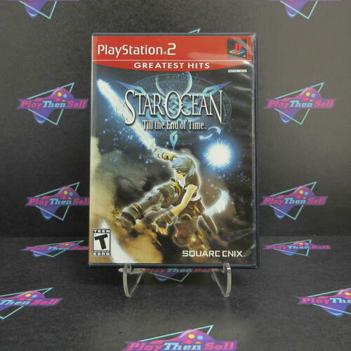 Star Ocean Till the End of Time PS2 PlayStation 2 GH + Reg Card - Like New