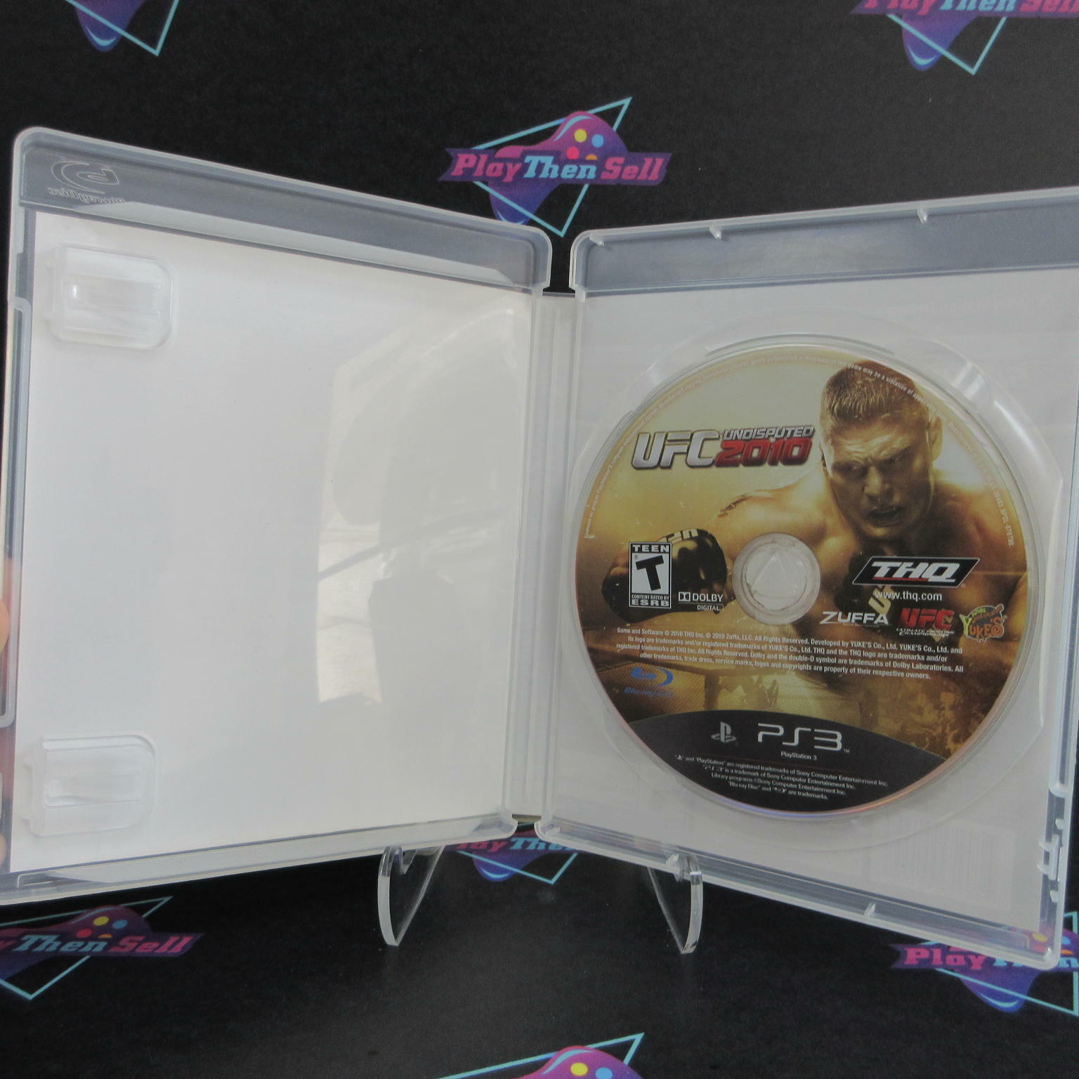 UFC Undisputed 2010 PS3 PlayStation 3 AD/NM - Very Good