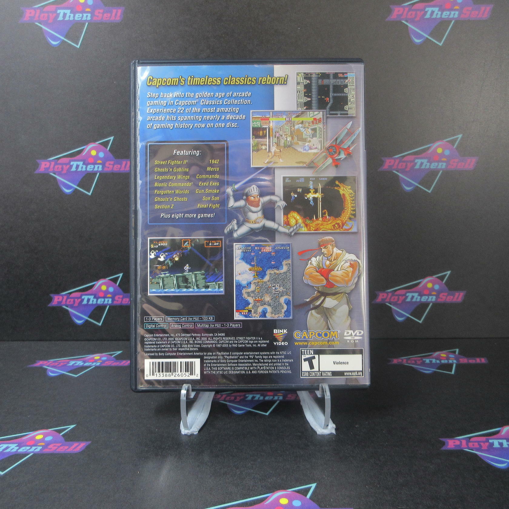 Capcom Classics Collection PS2 PlayStation 2 - Like New