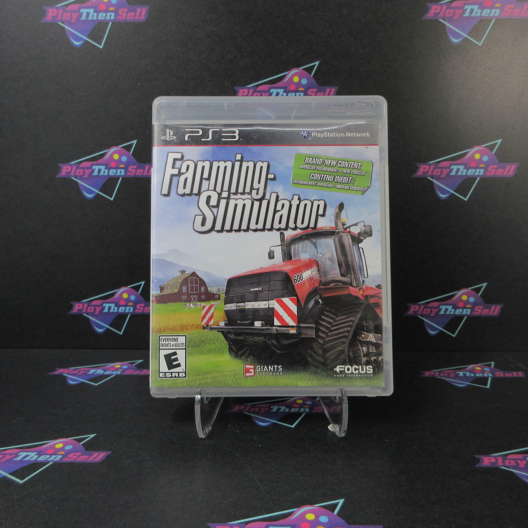 Farming Simulator PS3 PlayStation 3 AD/NM - Very Good