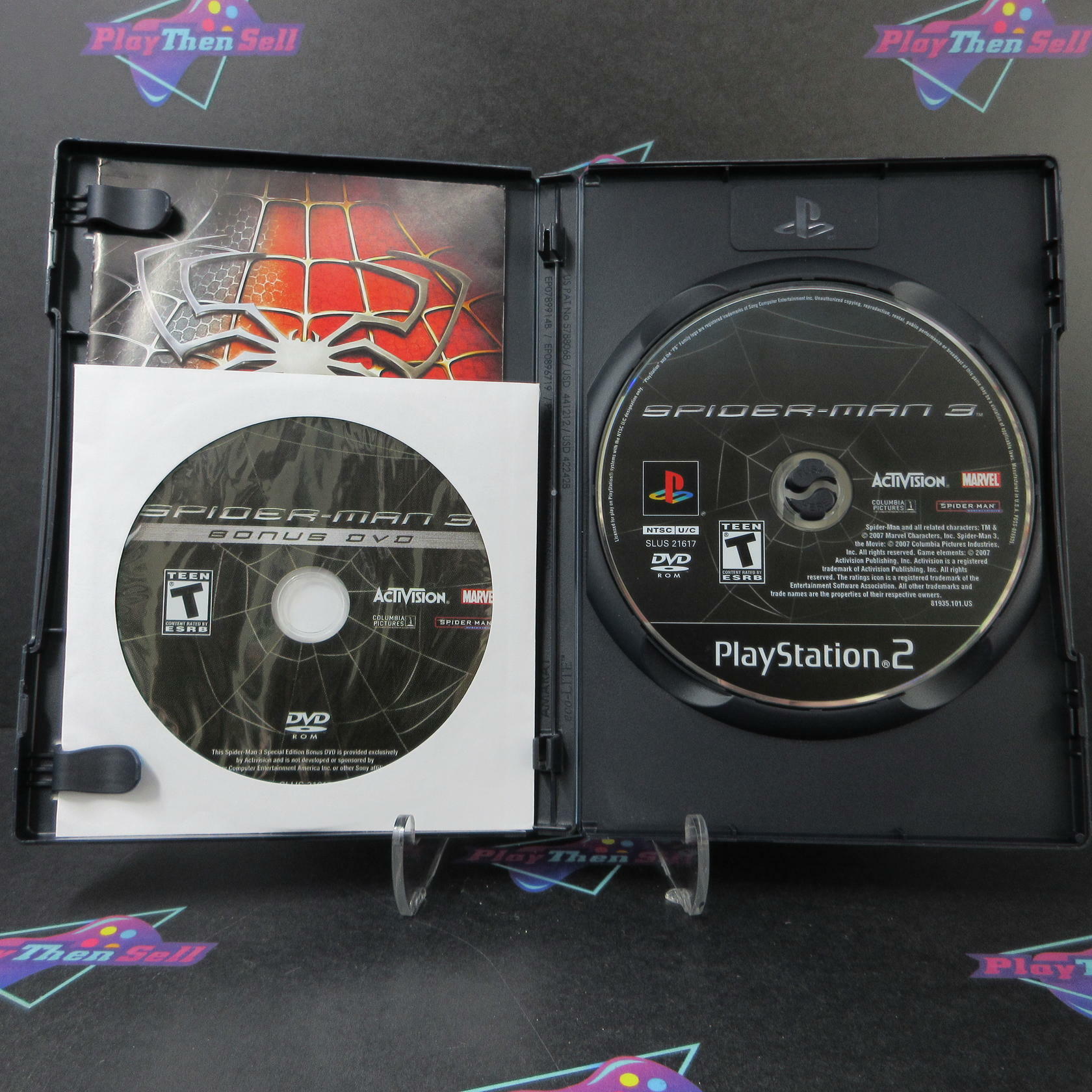 Spider-Man 3 Special Edition PS2 PlayStation 2 + Bonus Disc - Like New