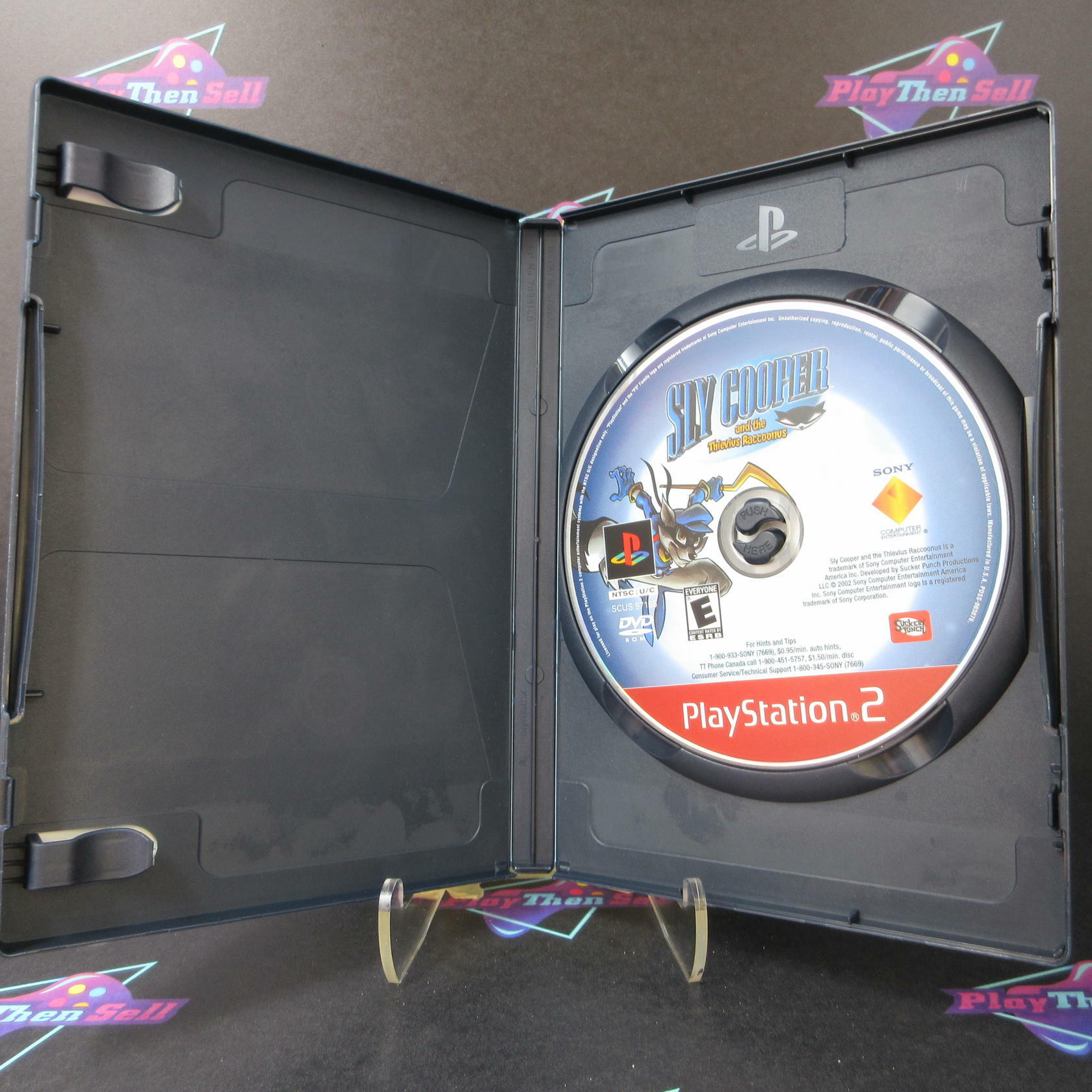 Sly Cooper and the Thievius Raccoonus PS2 PlayStation 2 GH - Very Good
