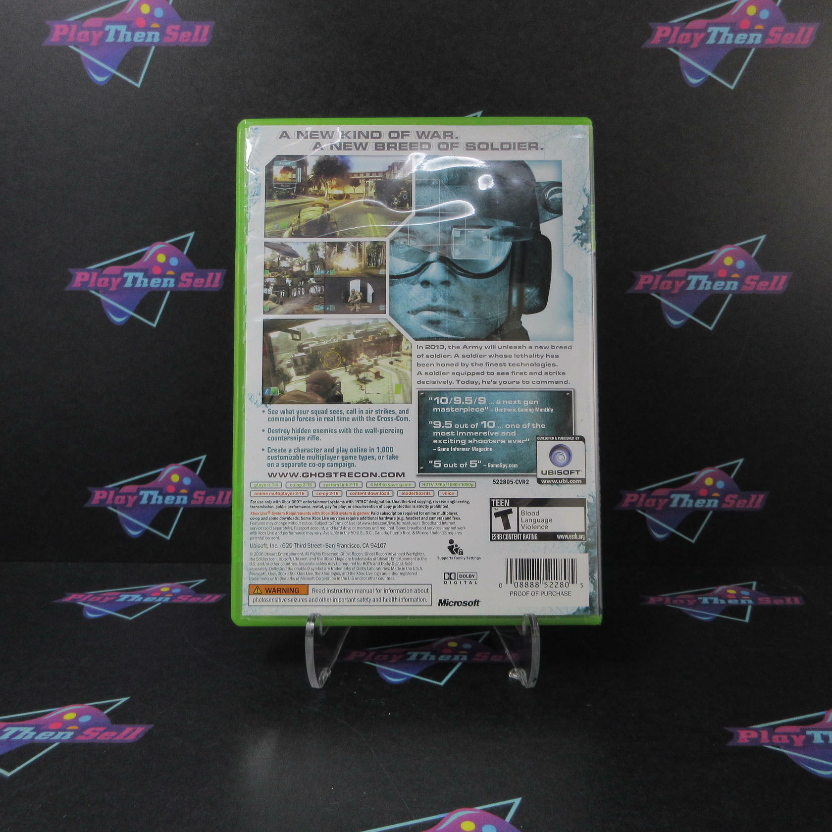 Tom Clancy's Ghost Recon Advanced Warfighter Xbox 360 PH - Like New