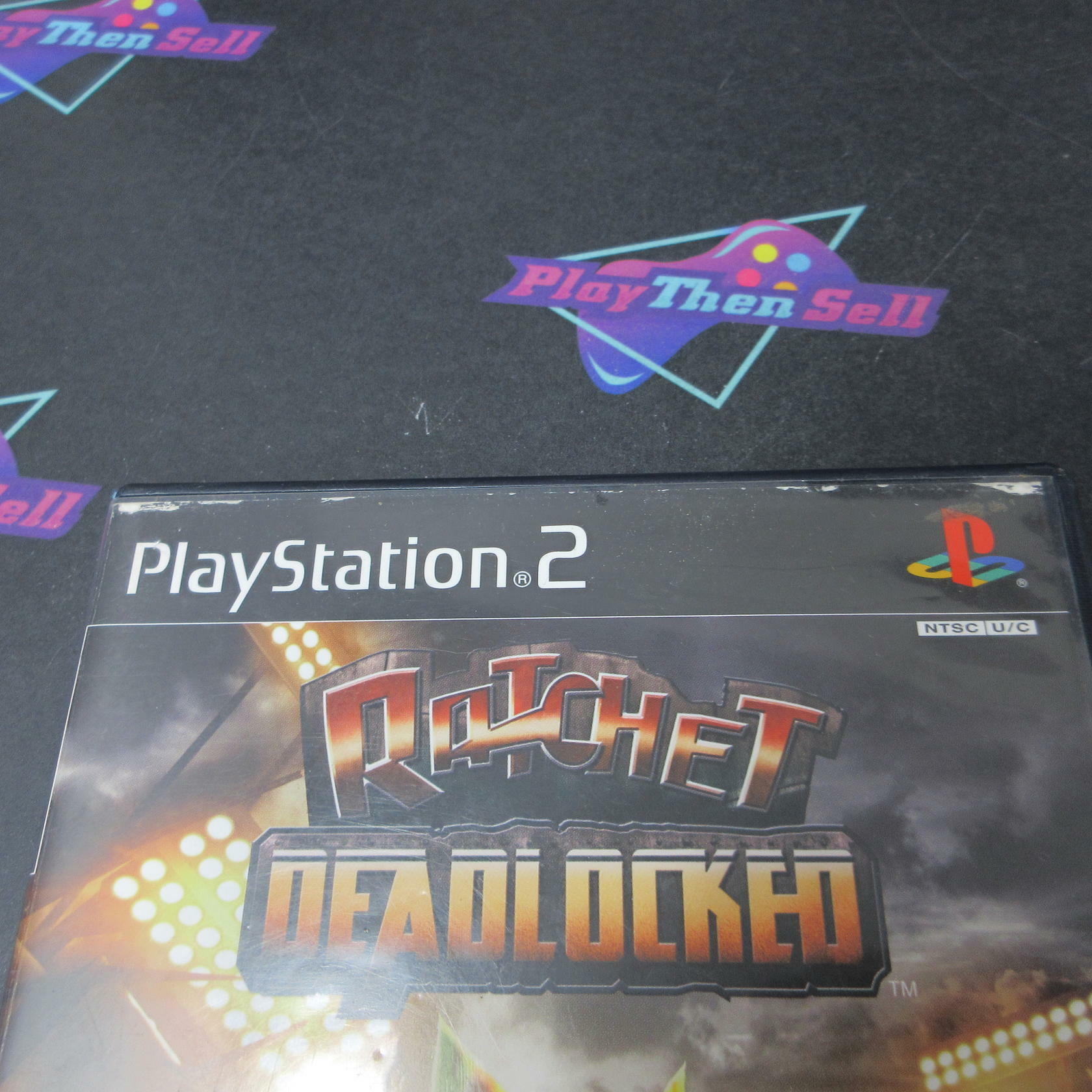 Ratchet Deadlocked PS2 PlayStation 2 AD Complete CIB - Very Good