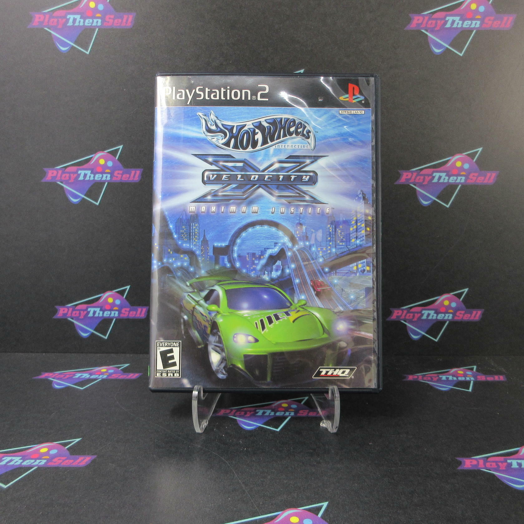 Hot Wheels Velocity X Maximum Justice PS2 PlayStation 2 - Very Good