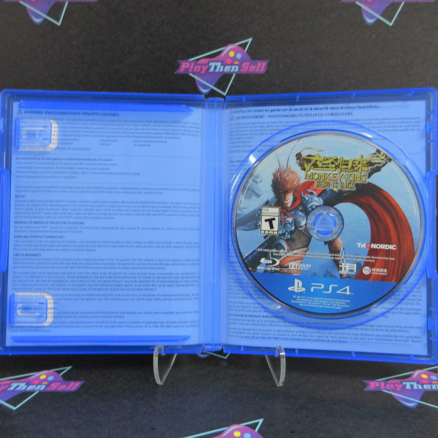 Monkey King Hero Is Back PS4 PlayStation 4 - Like New