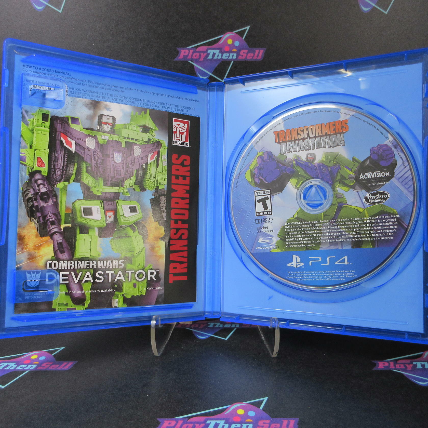 Transformers Devastation PS4 PlayStation 4 - Like New