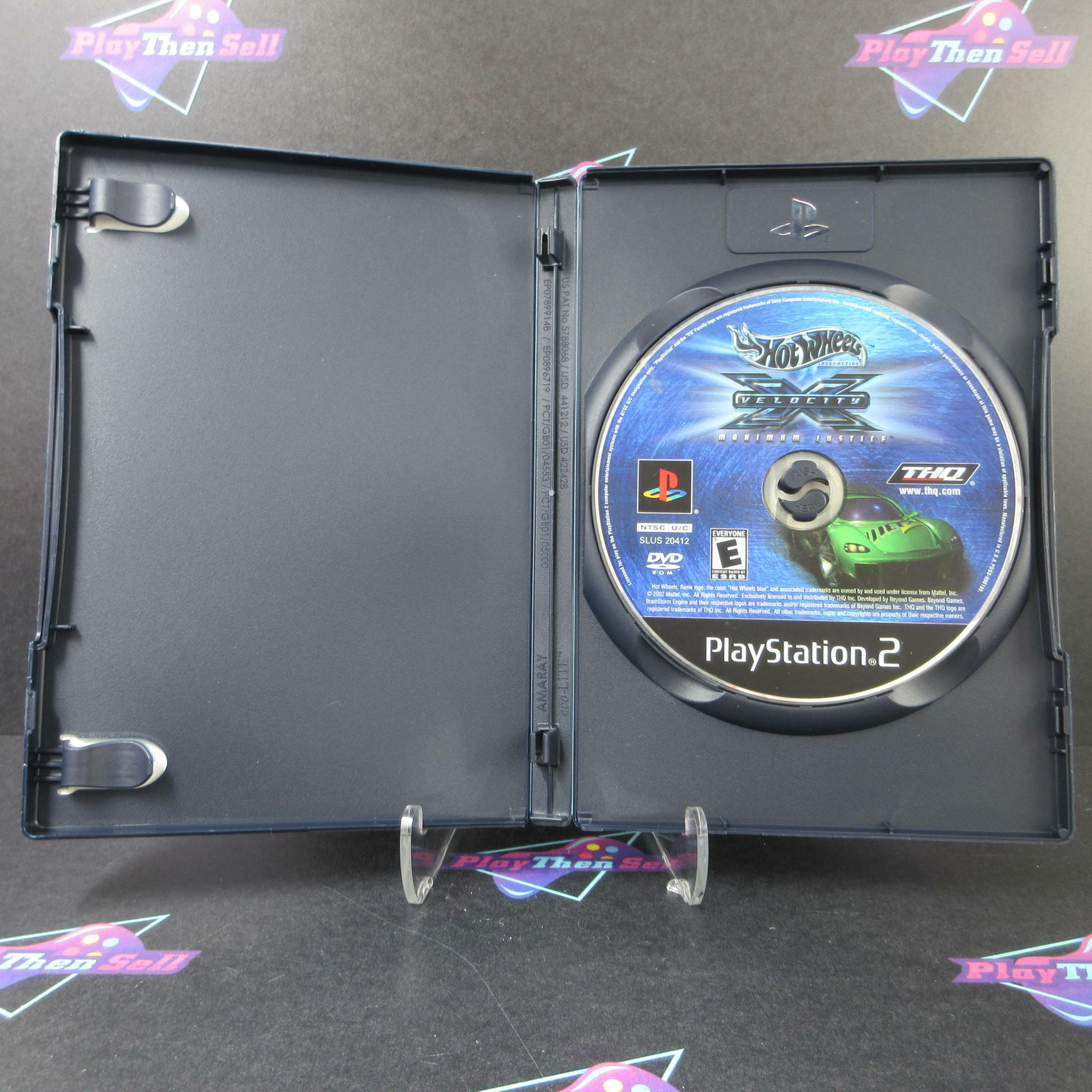 Hot Wheels Velocity X Maximum Justice PS2 PlayStation 2 - Very Good