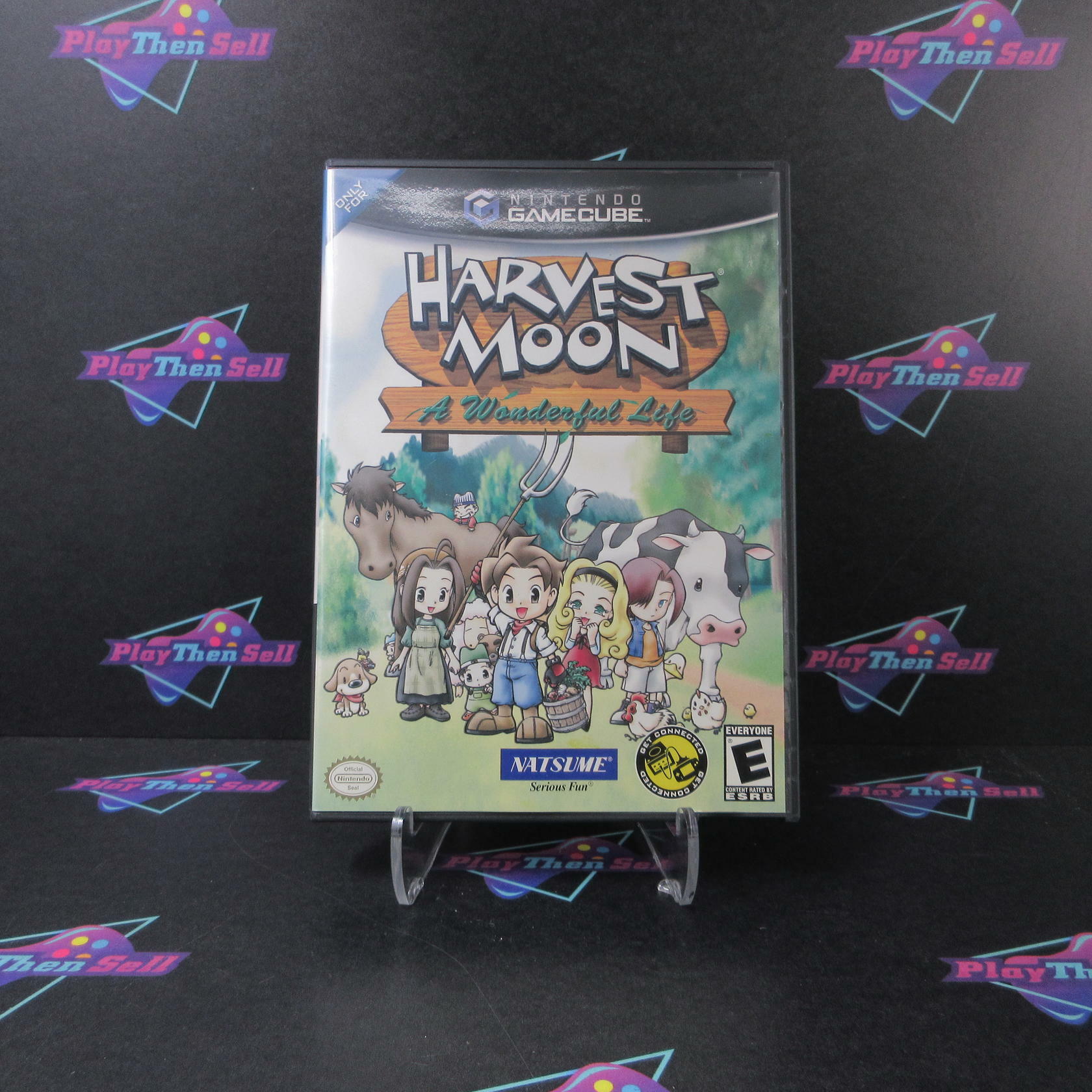Harvest Moon A Wonderful Life Nintendo Gamecube - Very Good