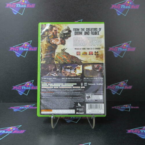 Rage Anarchy Edition Xbox 360 + Sleeve - Like New