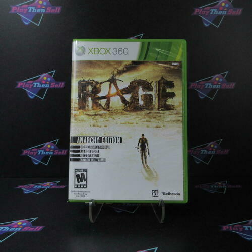 Rage Anarchy Edition Xbox 360 + Sleeve - Like New