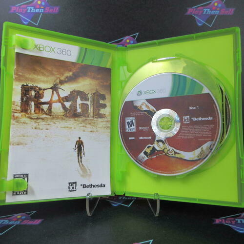 Rage Anarchy Edition Xbox 360 + Sleeve - Like New