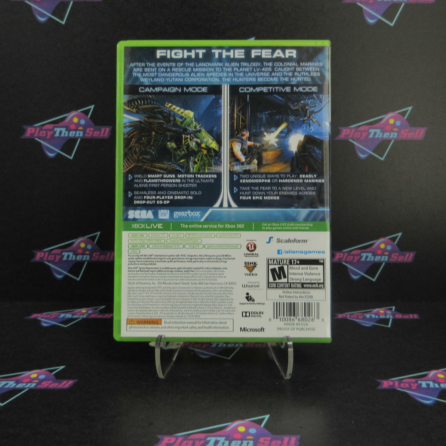 Aliens Colonial Marines Xbox 360 - Like New