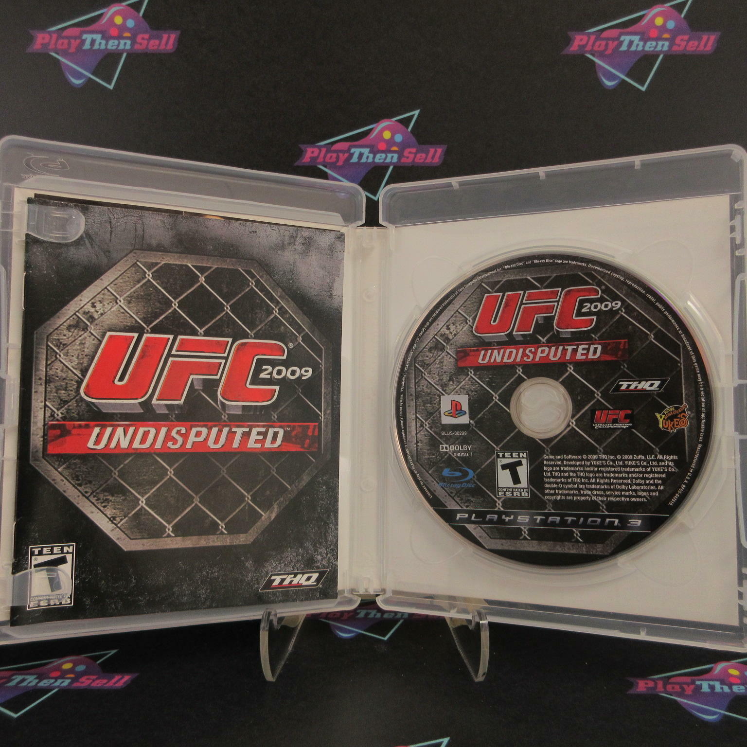 UFC 2009 Undisputed PS3 PlayStation 3 - Like New