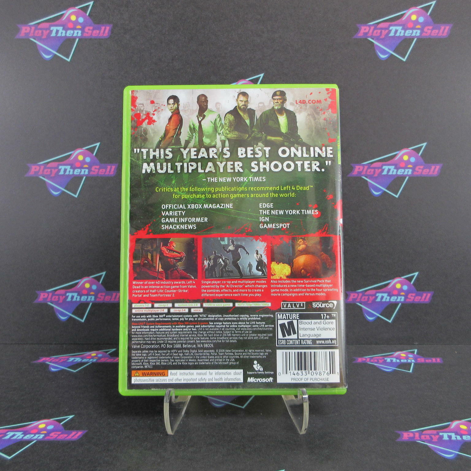 Left 4 Dead GOTY Game of the Year Xbox 360 - Like New