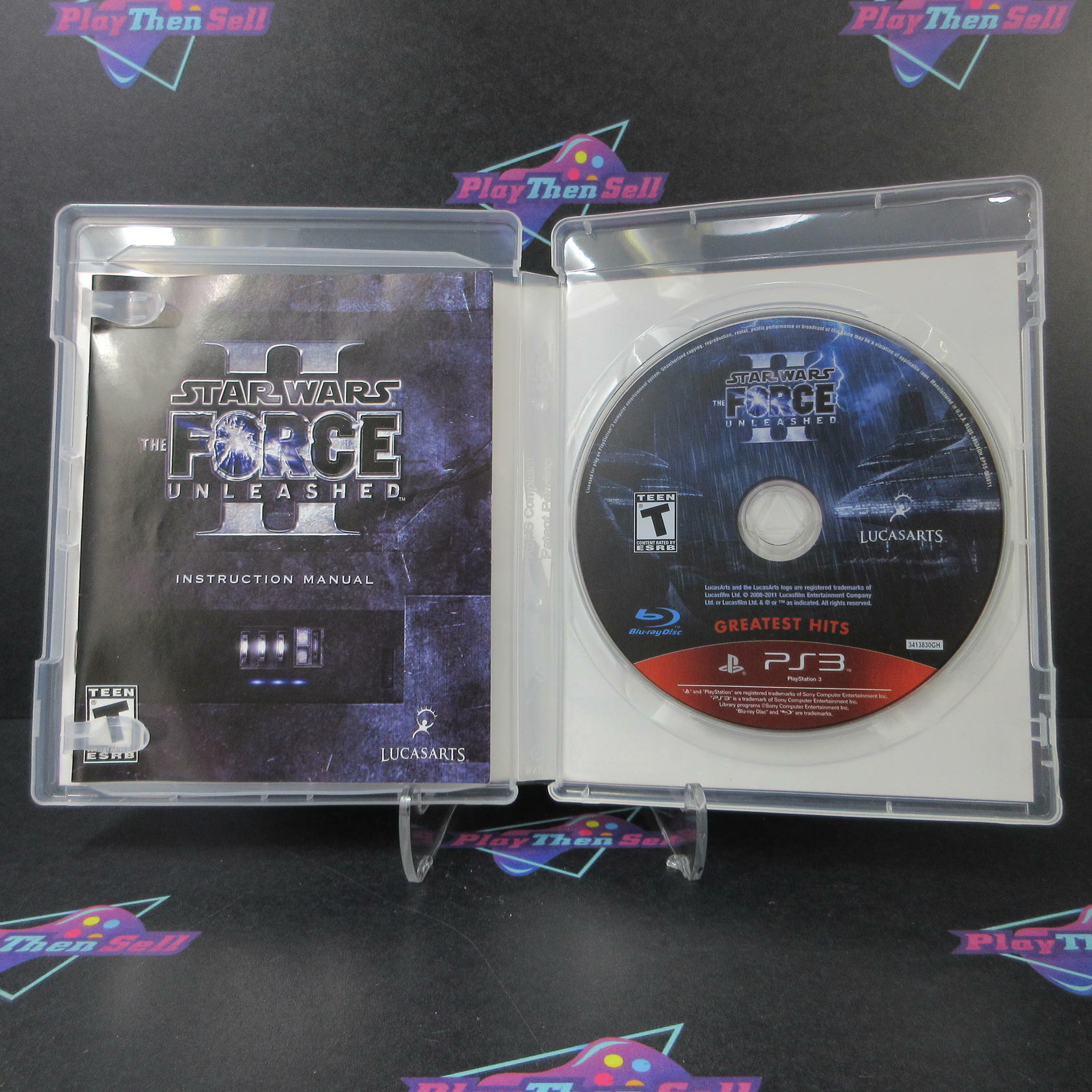 Star Wars The Force Unleashed 2 II PS3 PlayStation 3 GH - Like New