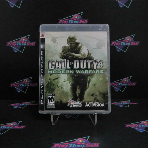 Call of Duty 4 Modern Warfare PS3 Playstation 3 GH Disc - Like New