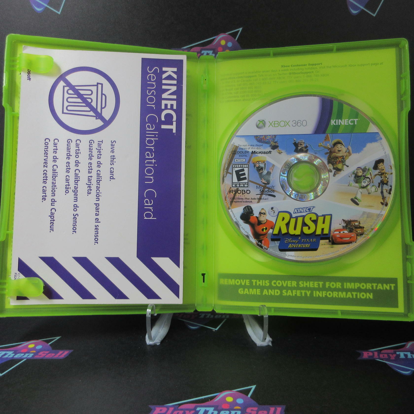Kinect Rush Disney Pixar Adventure Xbox 360 - Like New
