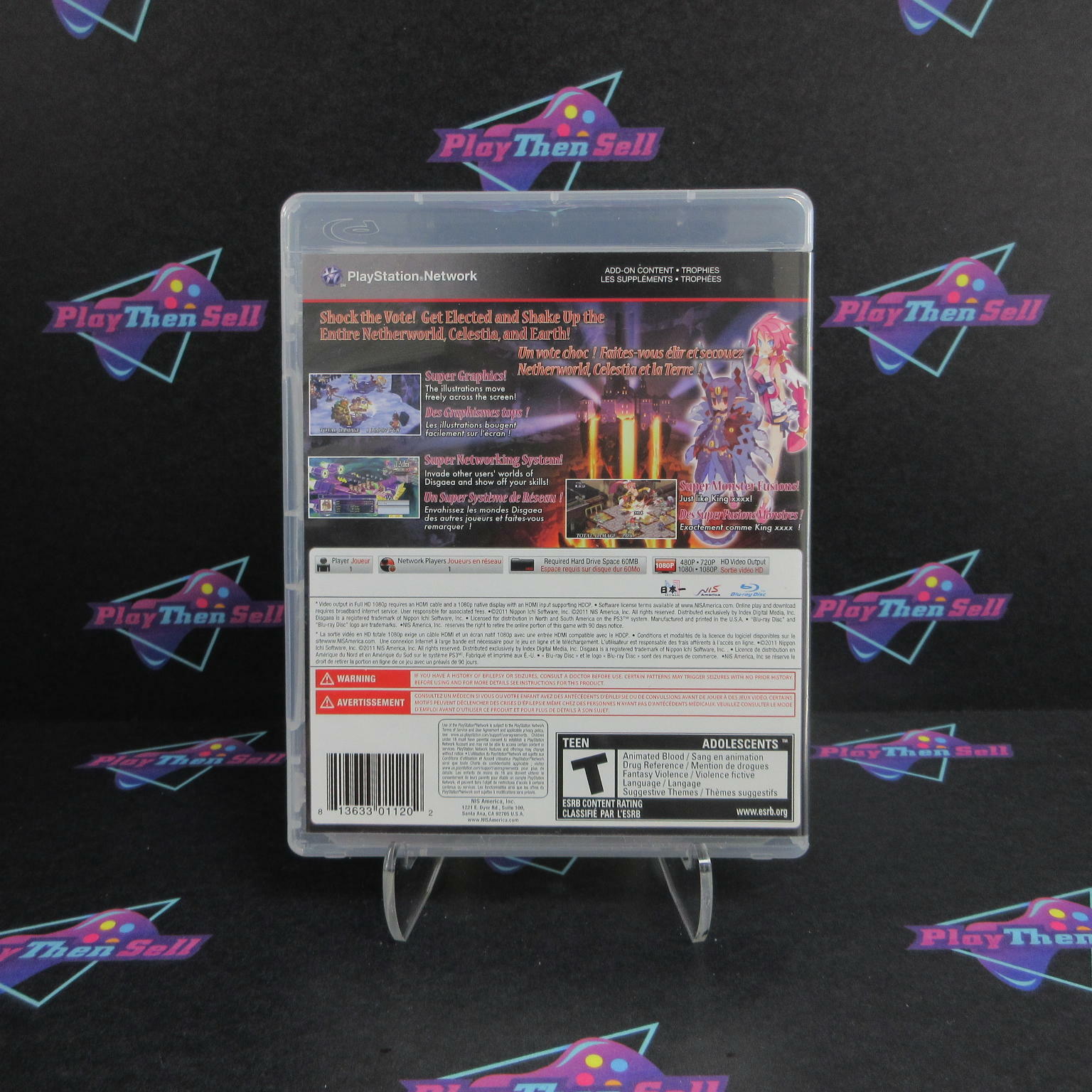 Disgaea 4 A Promise Unforgotten PS3 PlayStation 3 - Like New