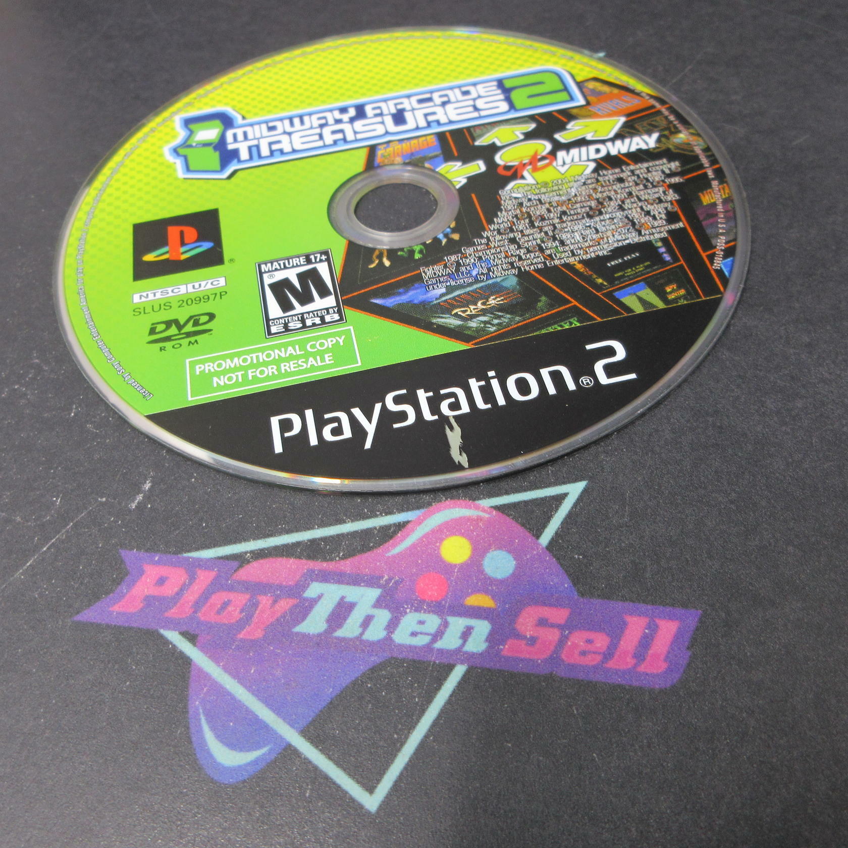 Midway Arcade Treasures 2 PS2 PlayStation 2 DD + Reg Card Complete CIB - Very Good