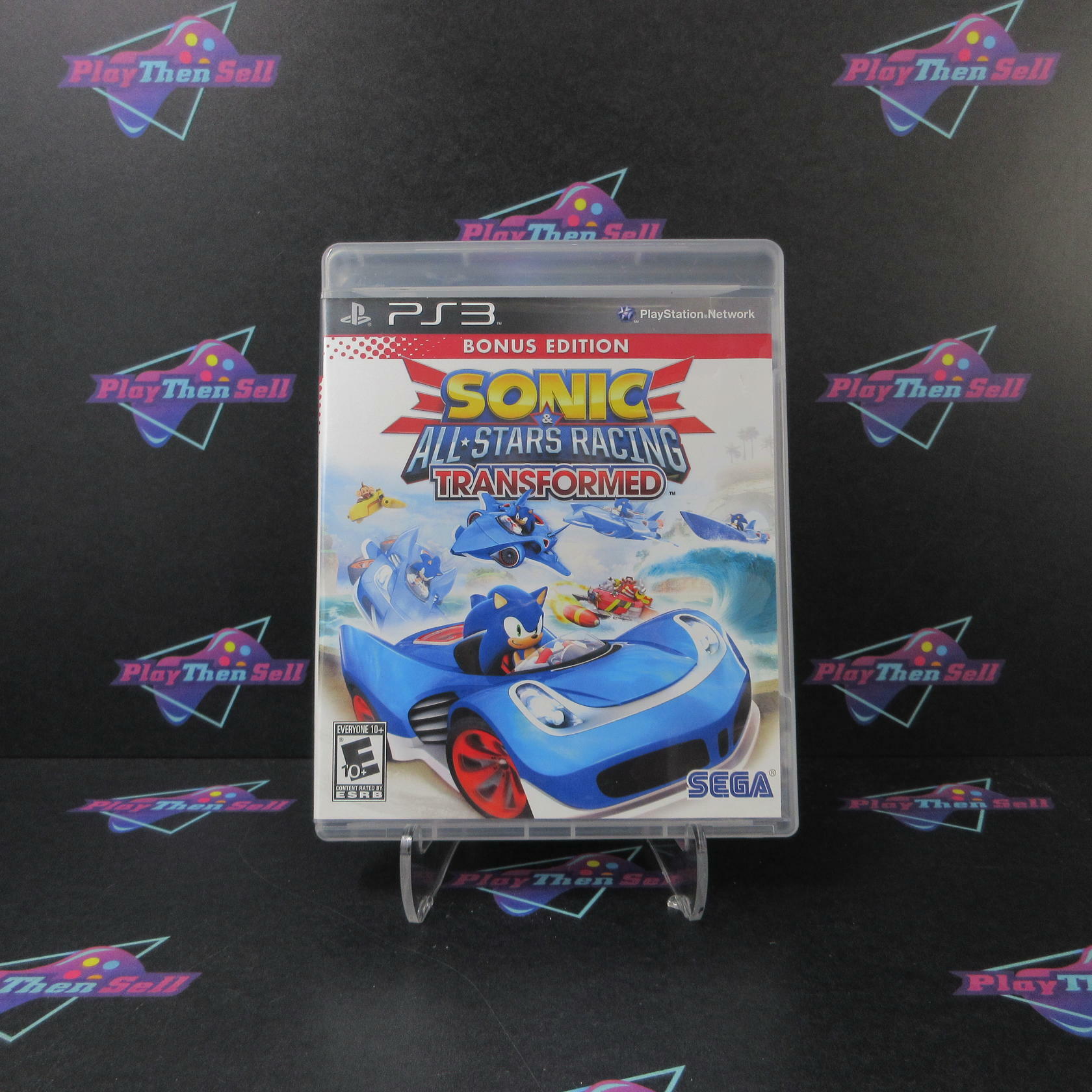 Sonic & All-Stars Racing Transformed Bonus Edition PS3 AD/NM - Very Good