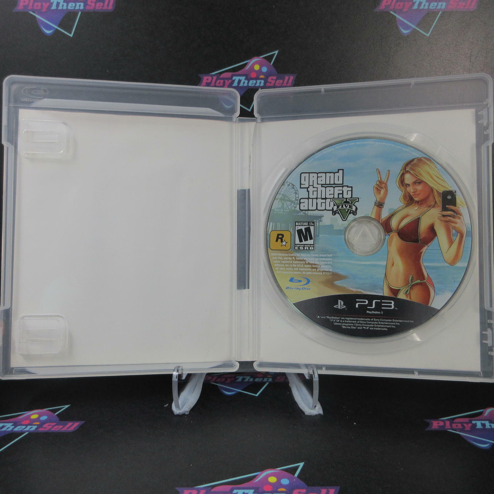 Grand Theft Auto V PS3 PlayStation 3 AD/NM - Very Good
