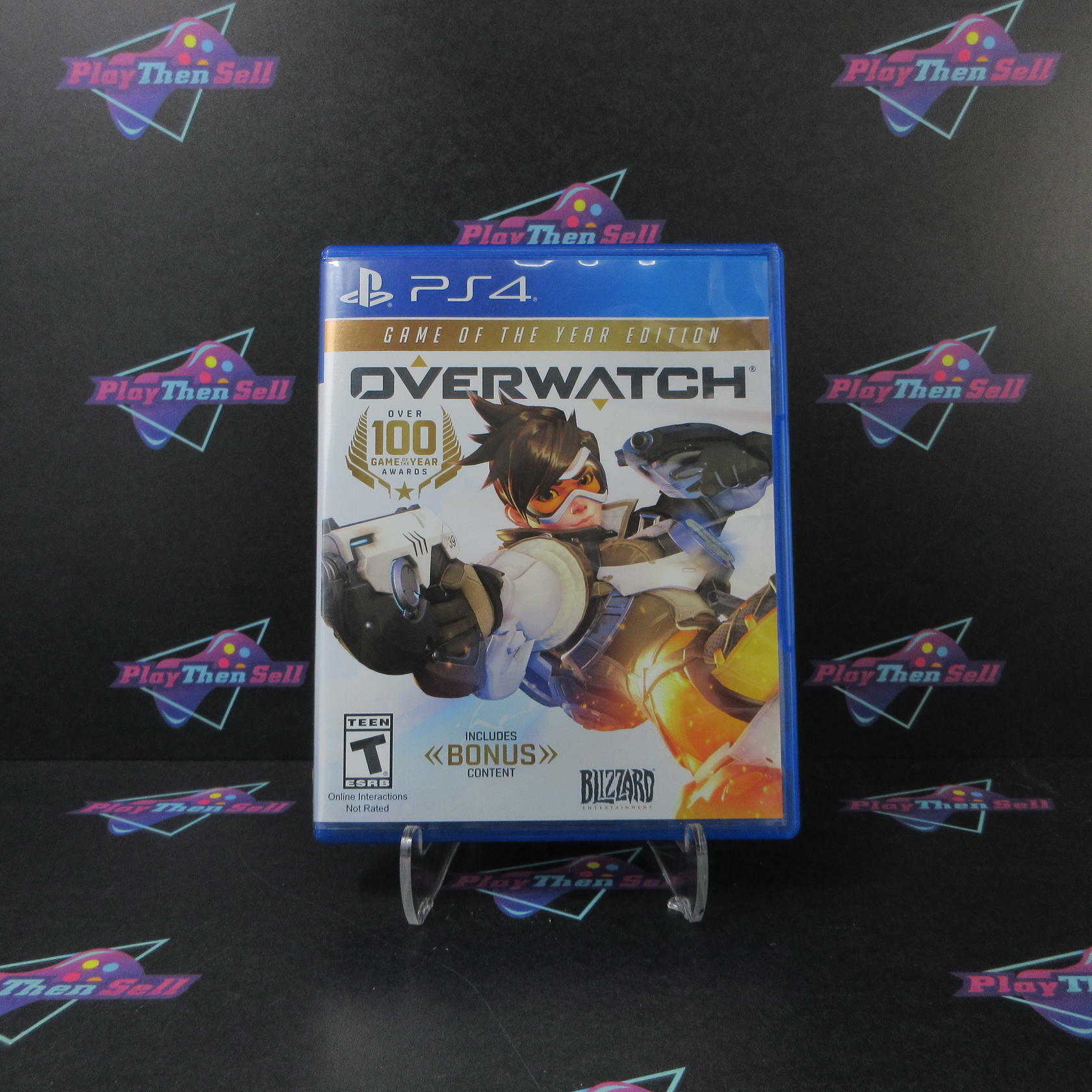 Overwatch Game of the Year Edition PS4 PlayStation 4 AD Complete CIB - Very Good