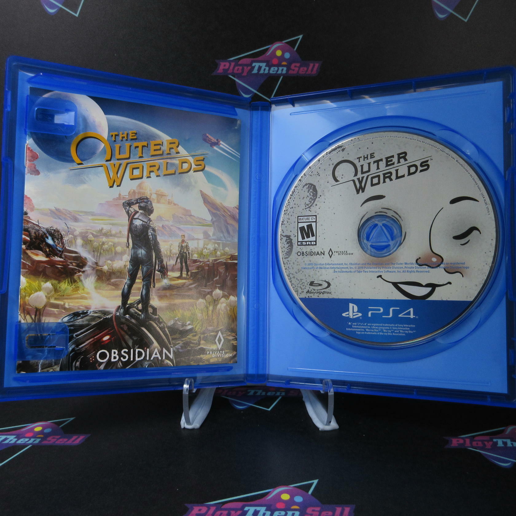 The Outer Worlds PS4 PlayStation 4 AD Complete CIB - Very Good