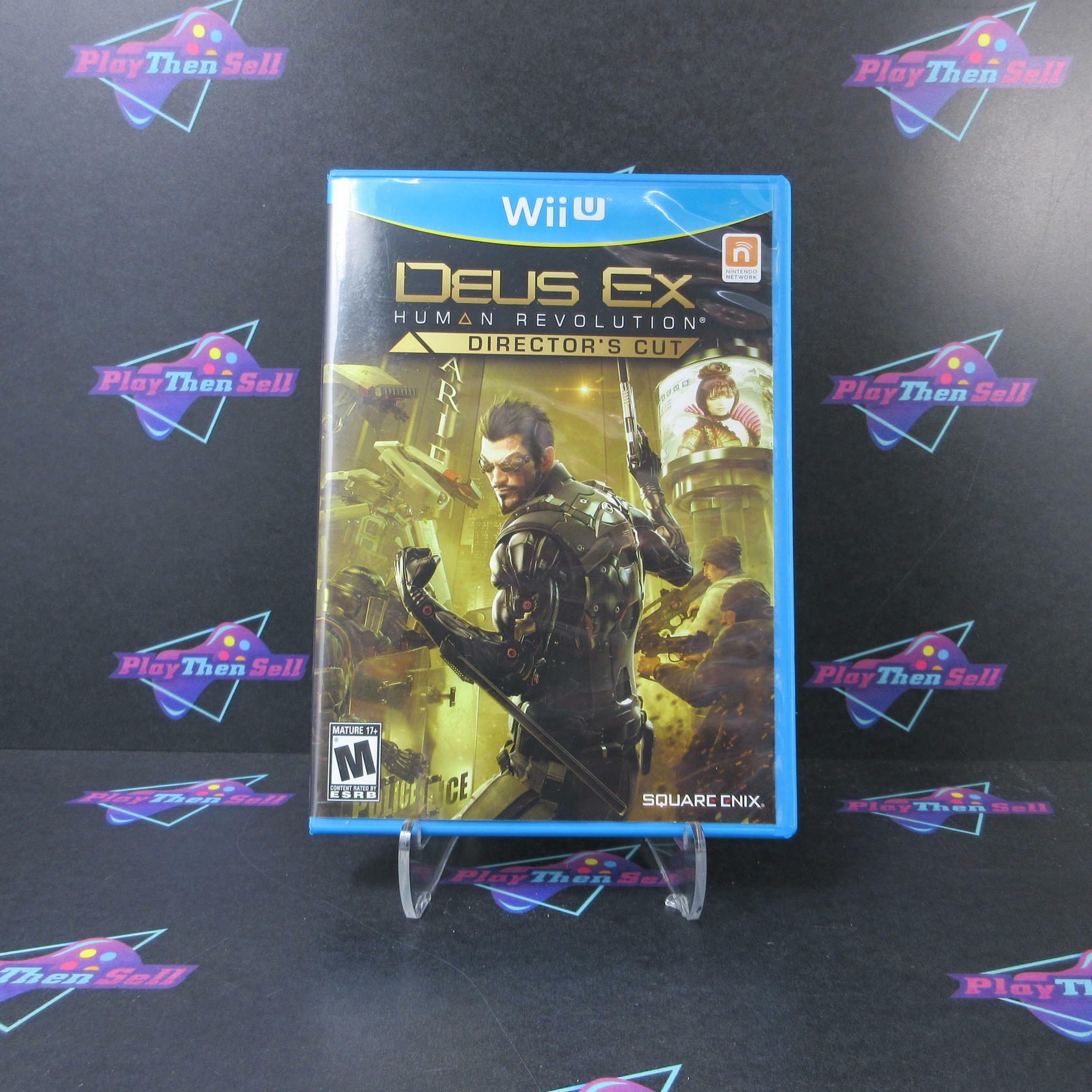 Deus Ex Human Revolution Director's Cut Nintendo Wii U - Like New