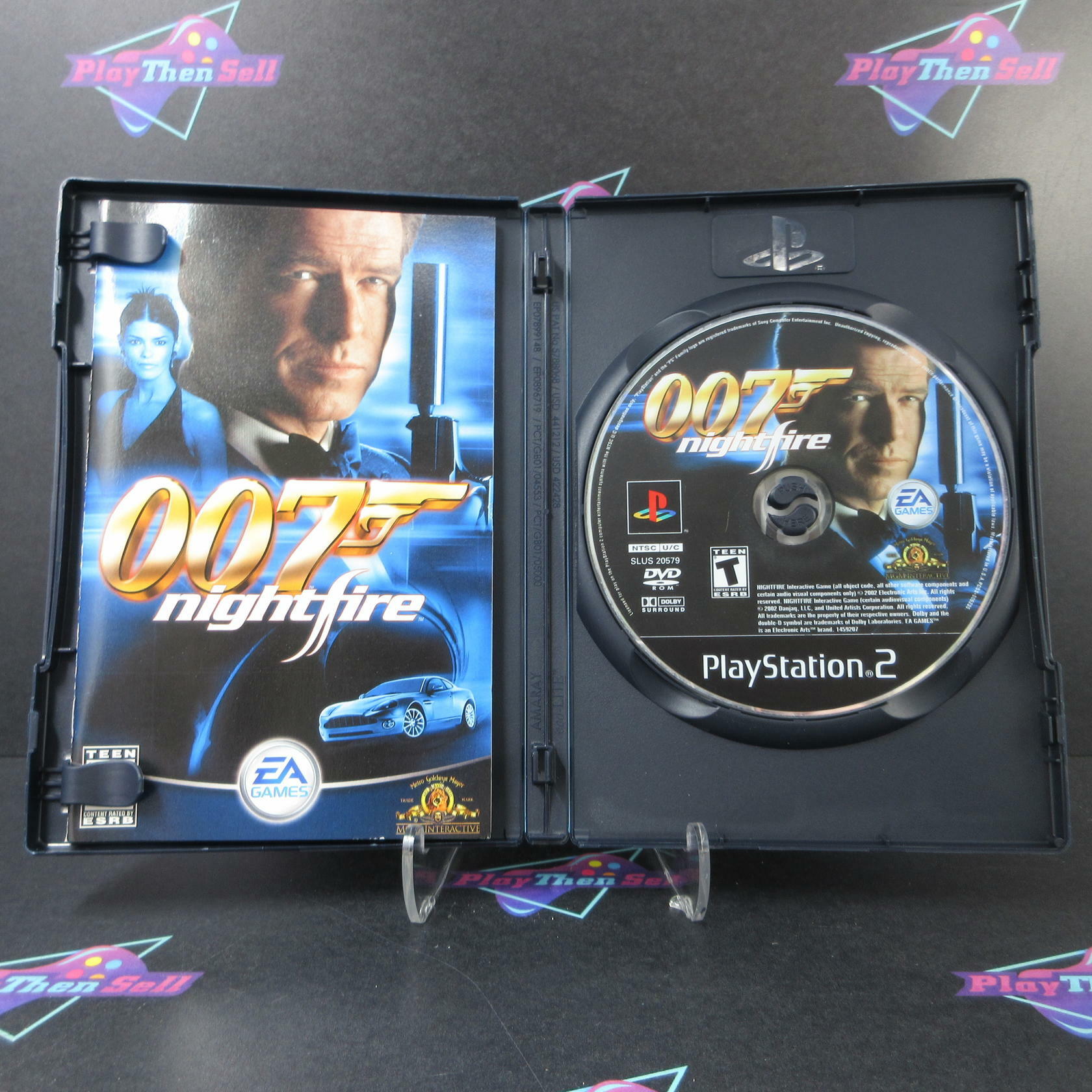 James Bond 007 Nightfire GH BL Disc PS2 PlayStation 2 AD Complete CIB - Very Good