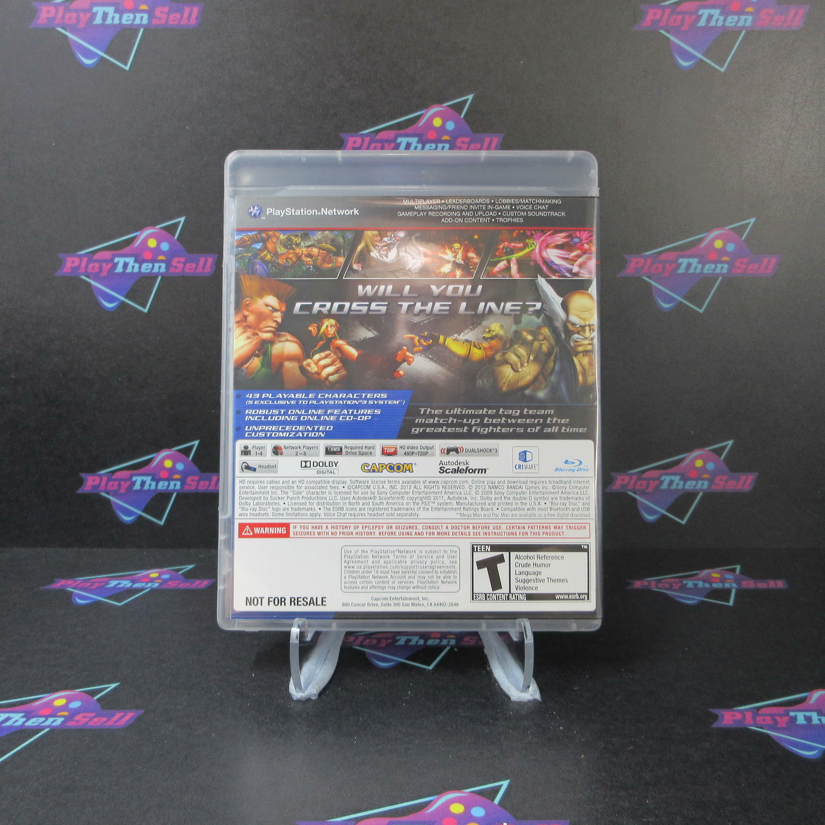Street Fighter X Tekken Special Edition PS3 PlayStation 3 - Like New