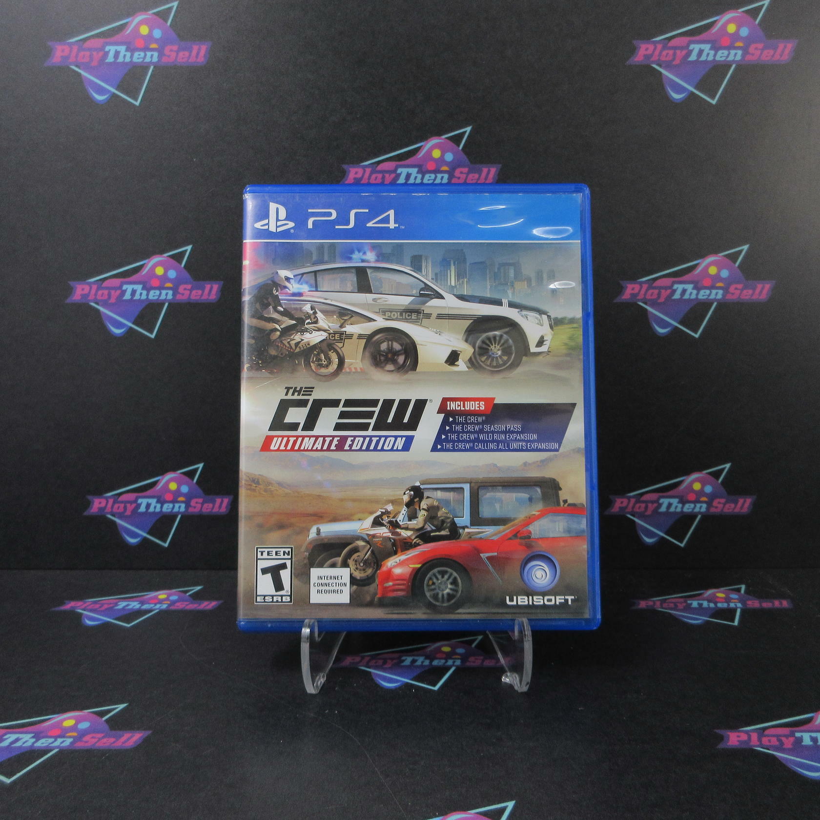 The Crew Ultimate Edition PS4 PlayStation 4 AD Complete CIB - Very Good