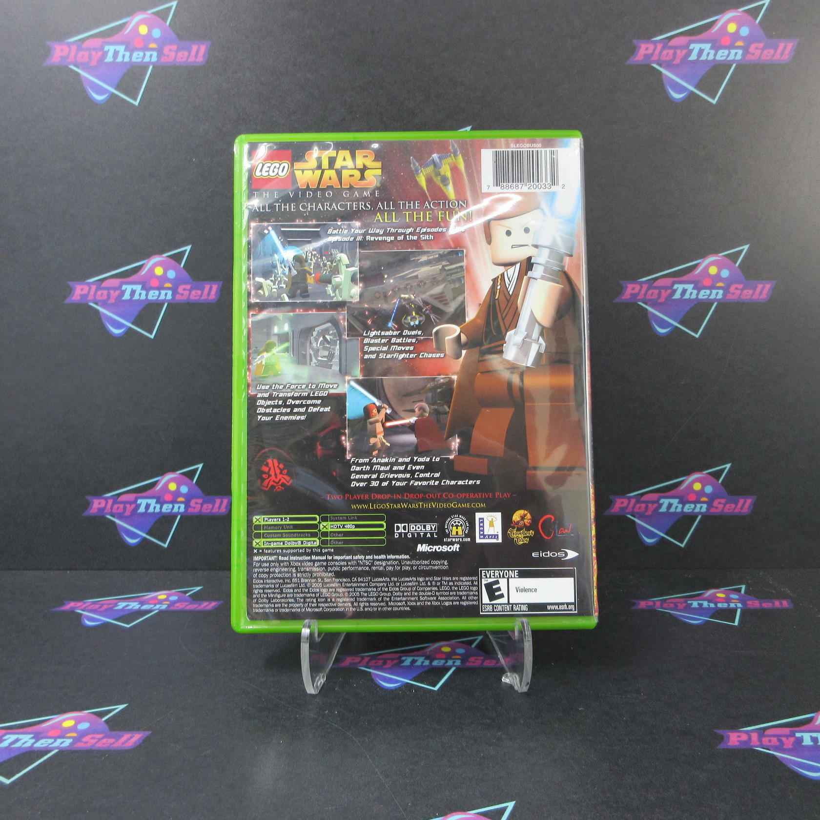 Lego Star Wars Xbox AD/MD Complete CIB - Very Good