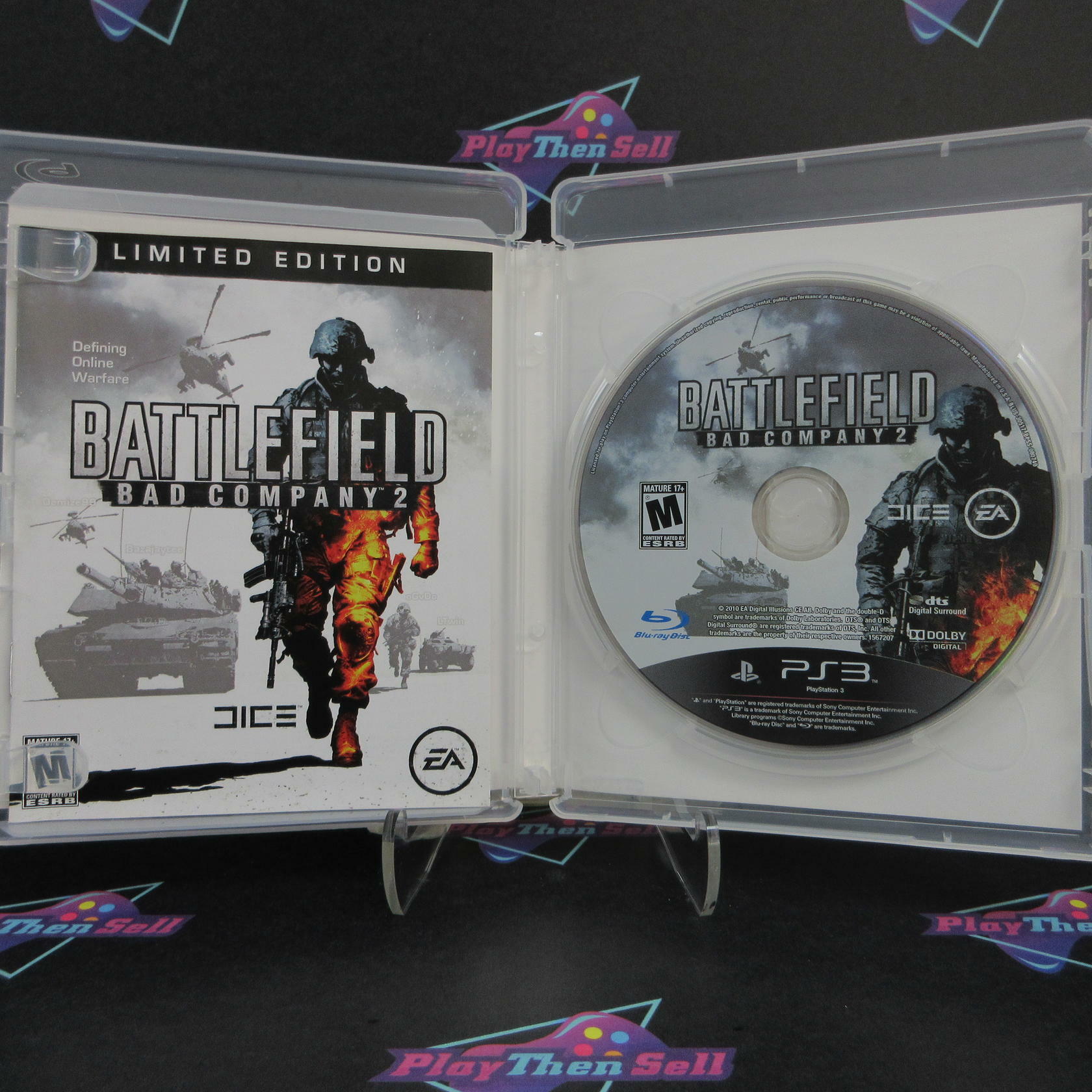 Battlefield Bad Company 2 Limited Edition PS3 PlayStation 3 - Like New