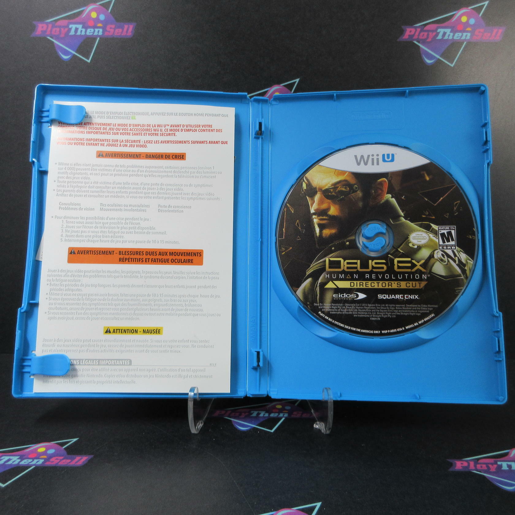 Deus Ex Human Revolution Director's Cut Nintendo Wii U - Like New