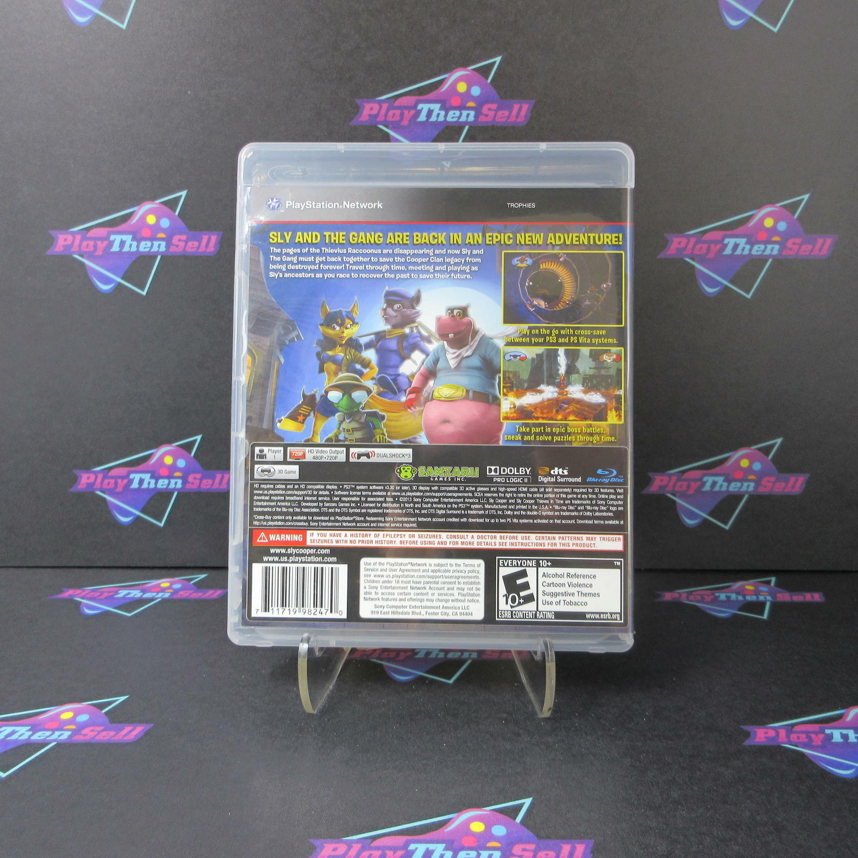 Sly Cooper Thieves in Time PS3 PlayStation 3 Complete - Excellent