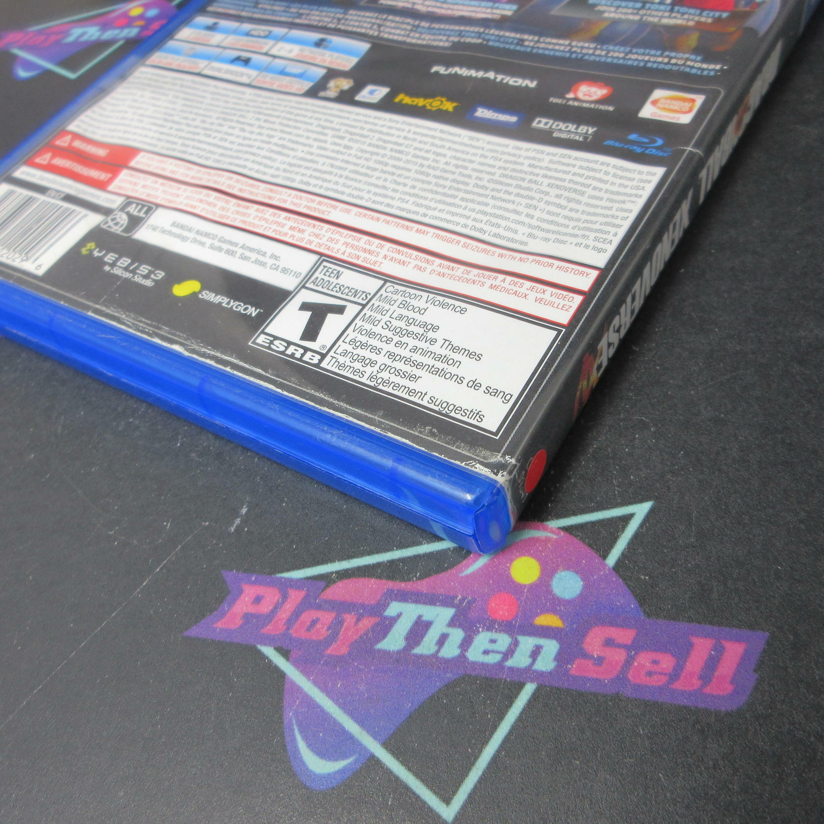 Dragon Ball Xenoverse PS4 PlayStation 4 AD Complete CIB - Very Good