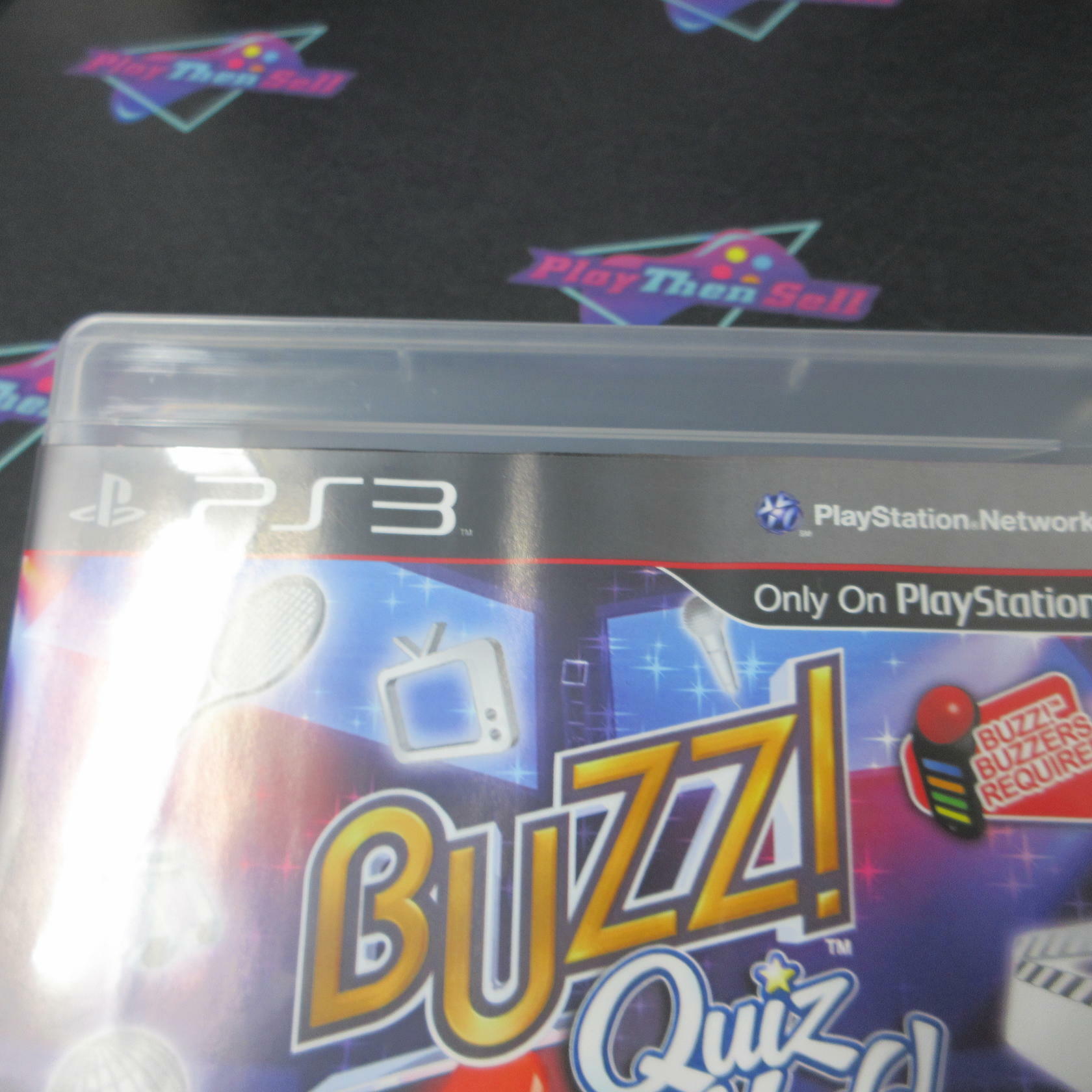 Buzz Quiz World PS3 PlayStation 3 AD Complete CIB - Very Good
