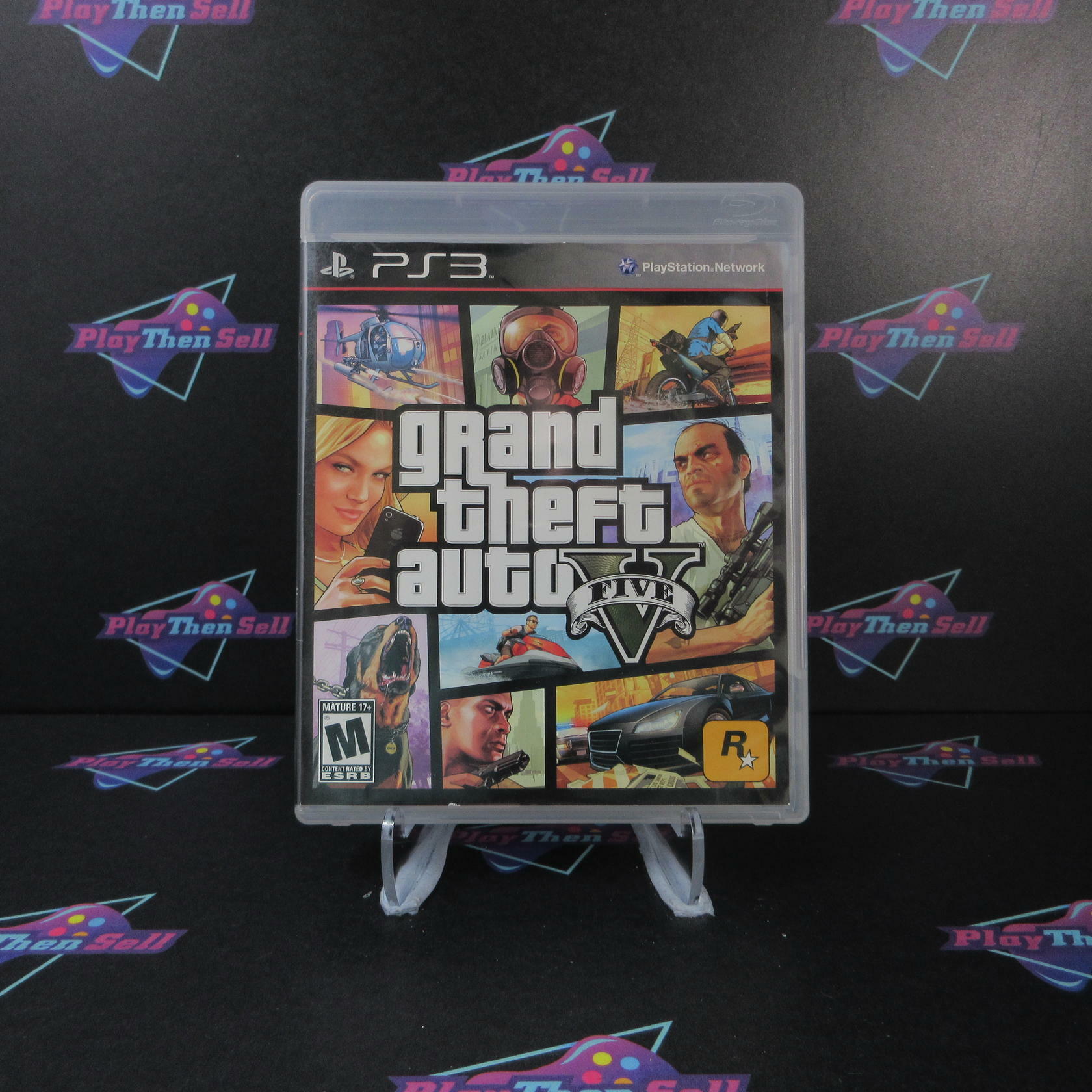 Grand Theft Auto V PS3 PlayStation 3 AD/NM - Very Good