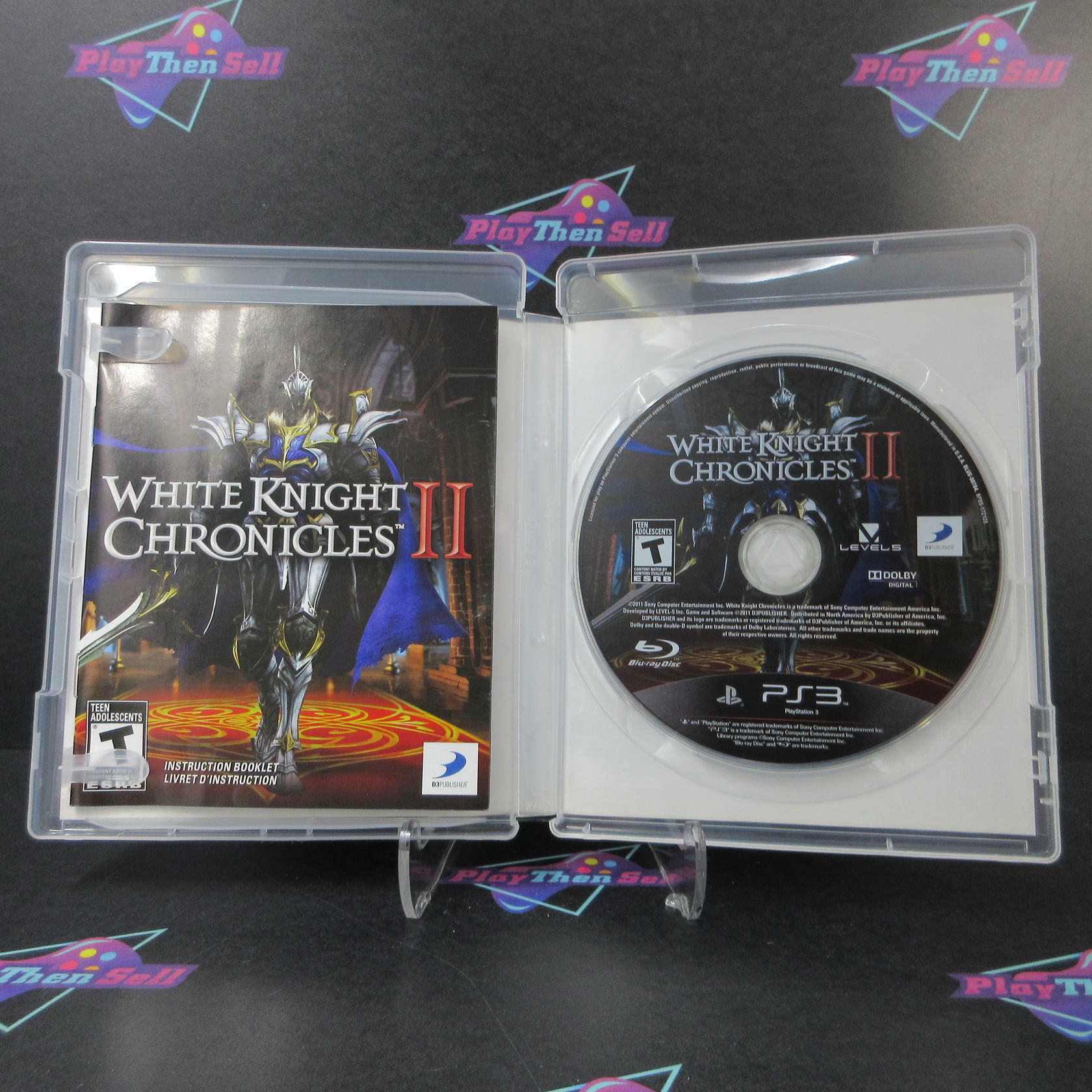White Knight Chronicles II PS3 PlayStation 3 - Like New